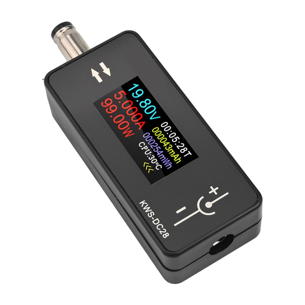 0 96 TFT Display DC5525 Interface Tester for Voltage and Current Measurement