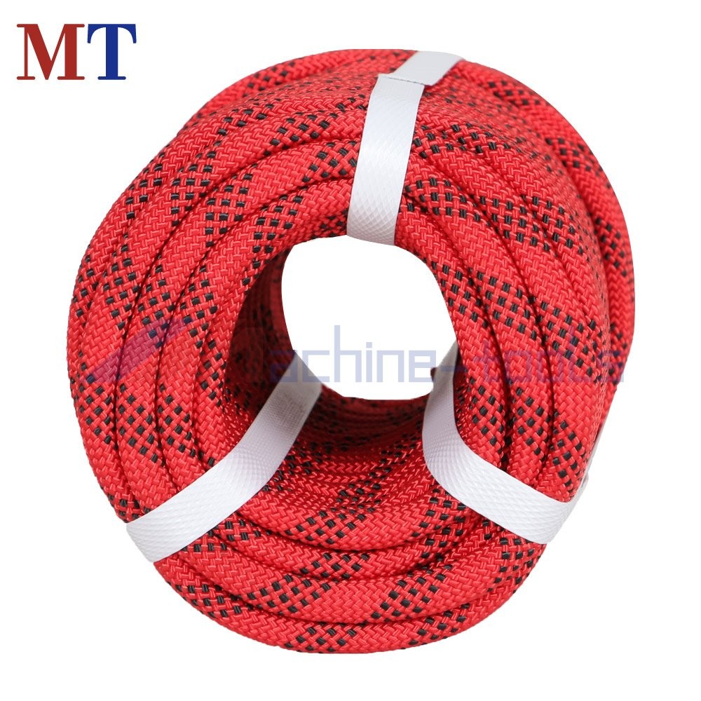 3/8" × 100' Braid Polyester Rope Arborist Tree Rope High Strong 3520Lbs