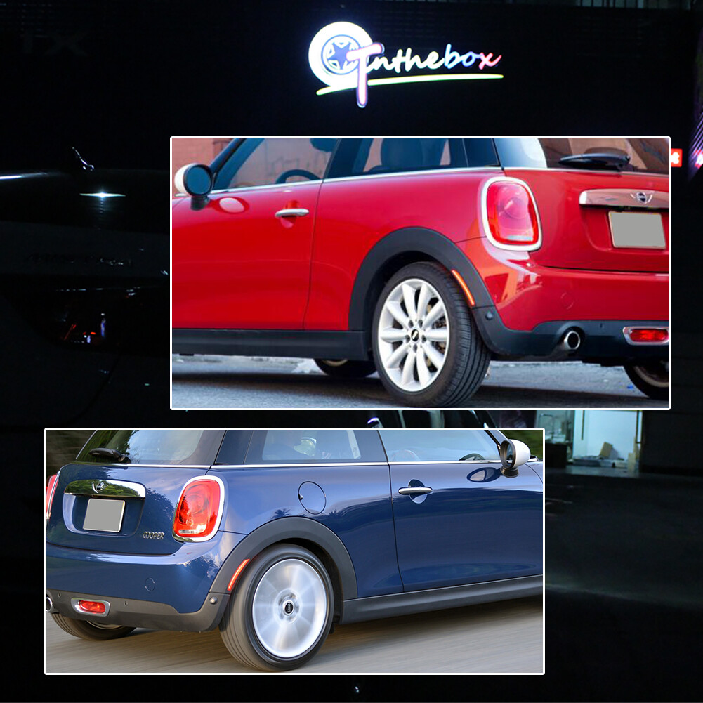 4x For Mini Cooper R55 R56 R57 R58 R59 R60 R61 Front Rear LED Side Marker Lights