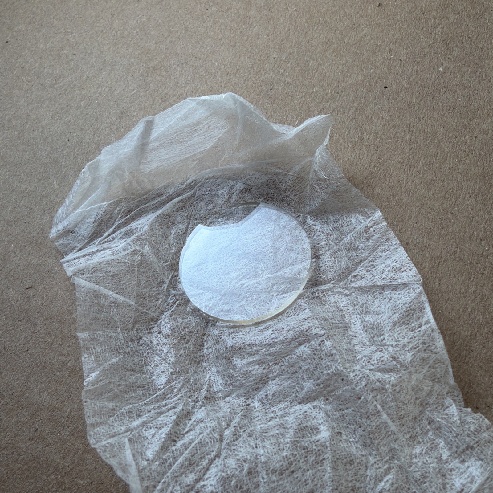 (4) 25.4mm Dia. Optical Windows / Glass. 1.42mm Thick