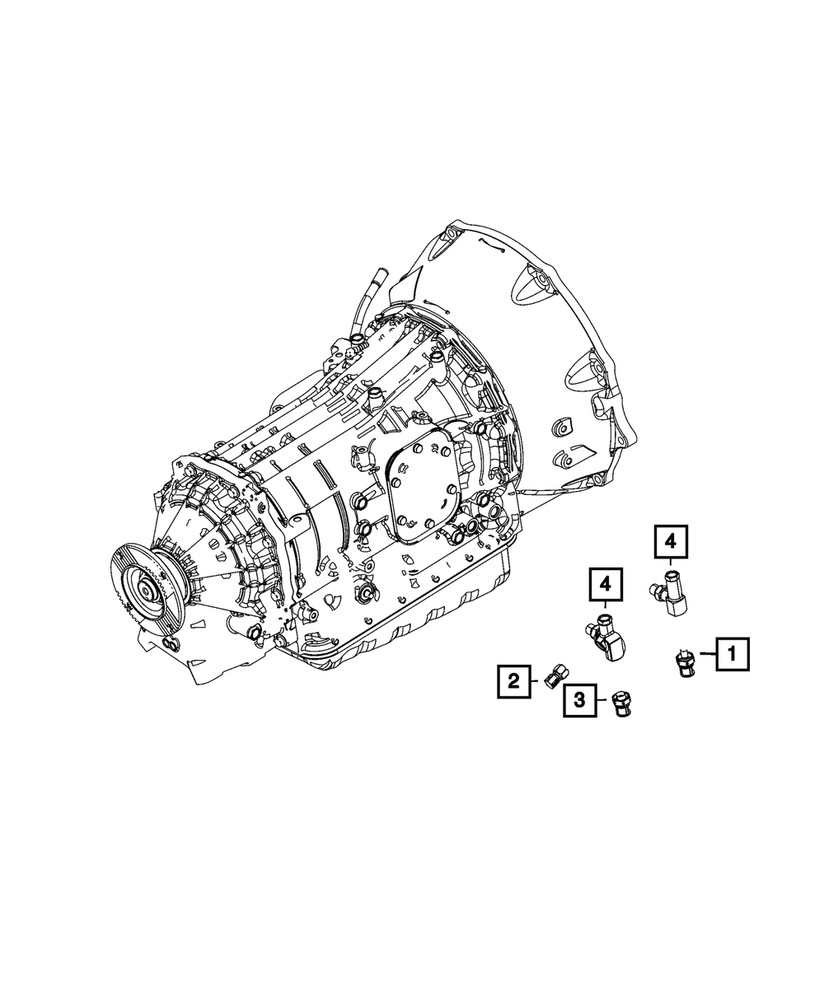 Genuine Mopar Transmission Speed Sensor 68244169AA