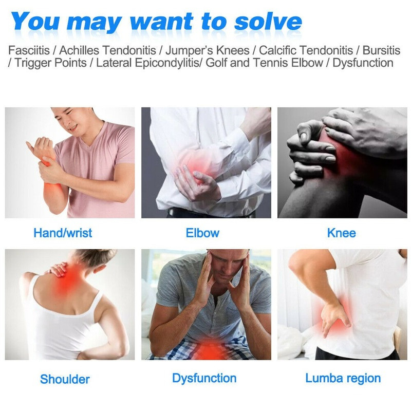 Touch Screen Focused Shockwave Therapy Machine for Pain Relief