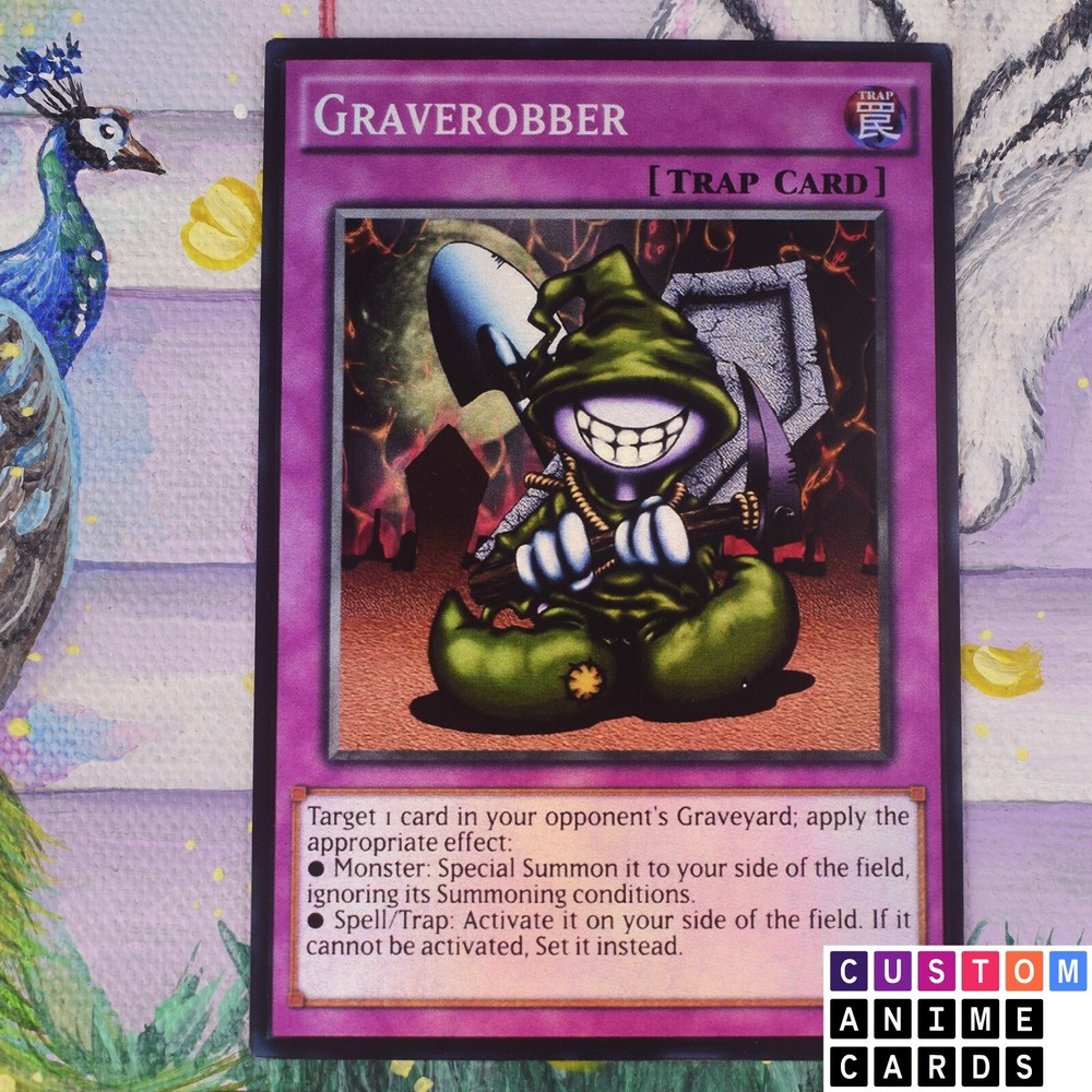 Graverobber ANIME EFFECT HOLO card