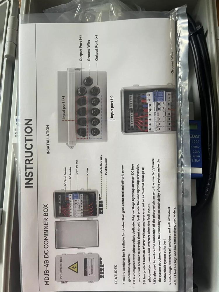 MDJB-6B DC Combiner Box