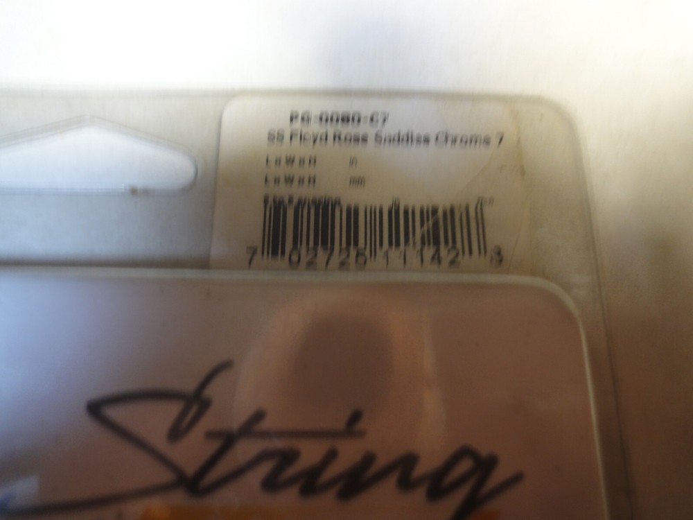 NEW Graph Tech String Saver Floyd Rose Style Saddles Set 7 String PG-0080-C7