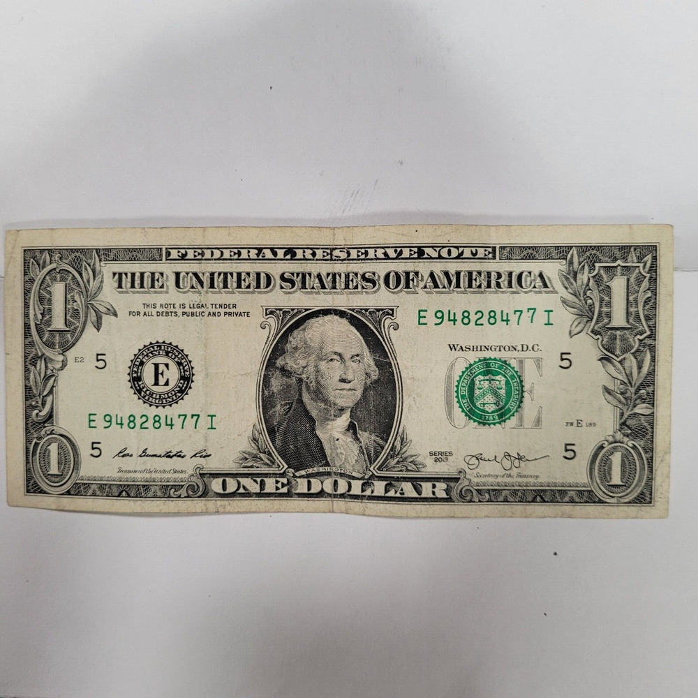 2 -1 dollar odometer error notes.( 2 note lot).