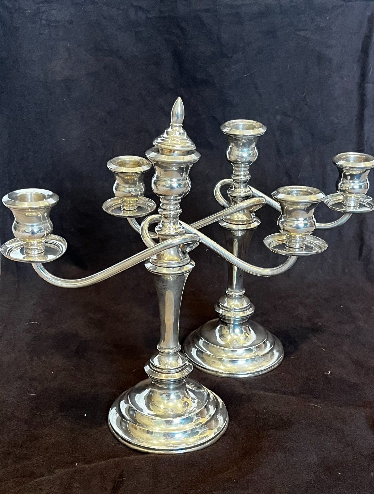 Twisted Branch Candelabras Sterling 950 ~ Puritan ~ Multi combinations 2 avail