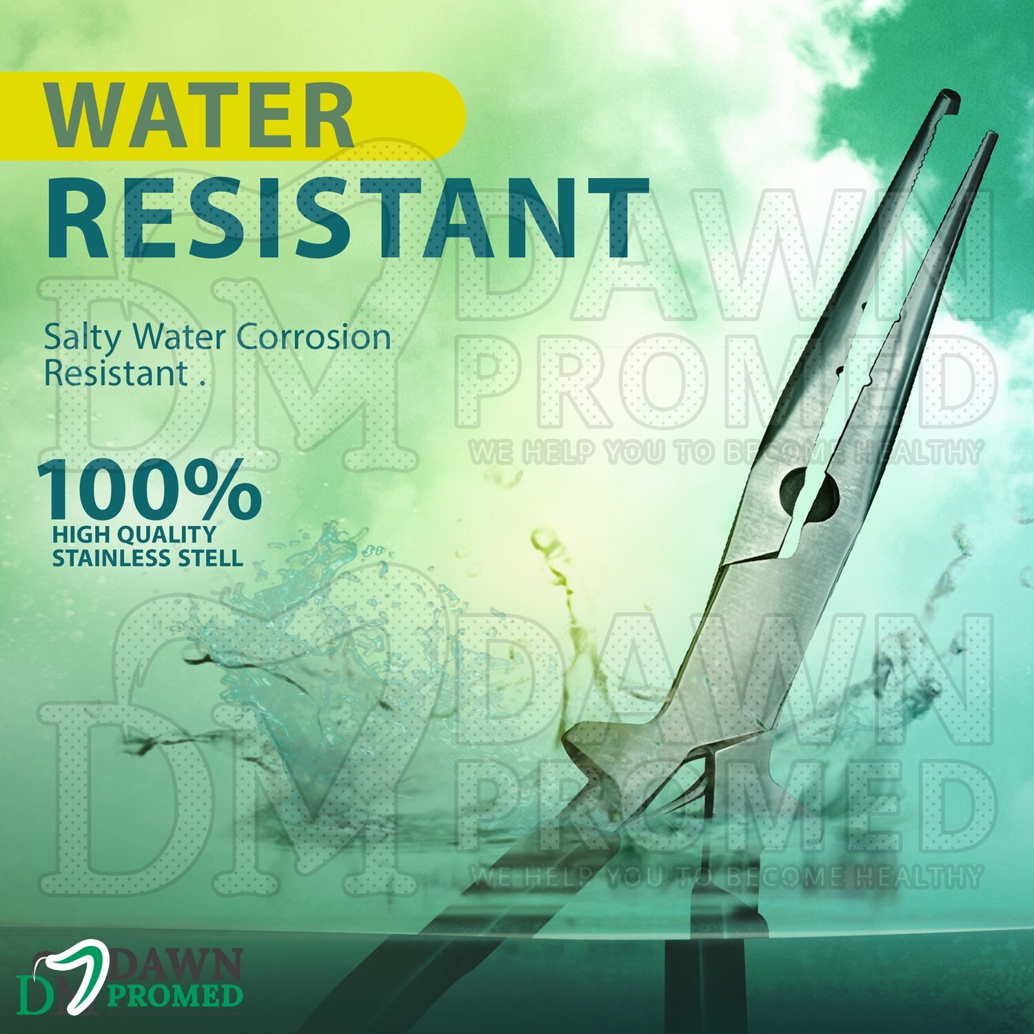 Fisherman Fishing Plier 8.5″ Fish Hook Remover Split Ring Pliers German Grade