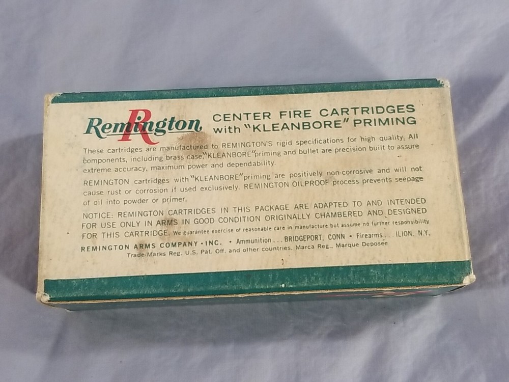 EMPTY BOX Vtg REMINGTON Targetmaster 38 Special Kleanbore EMPTY BOX