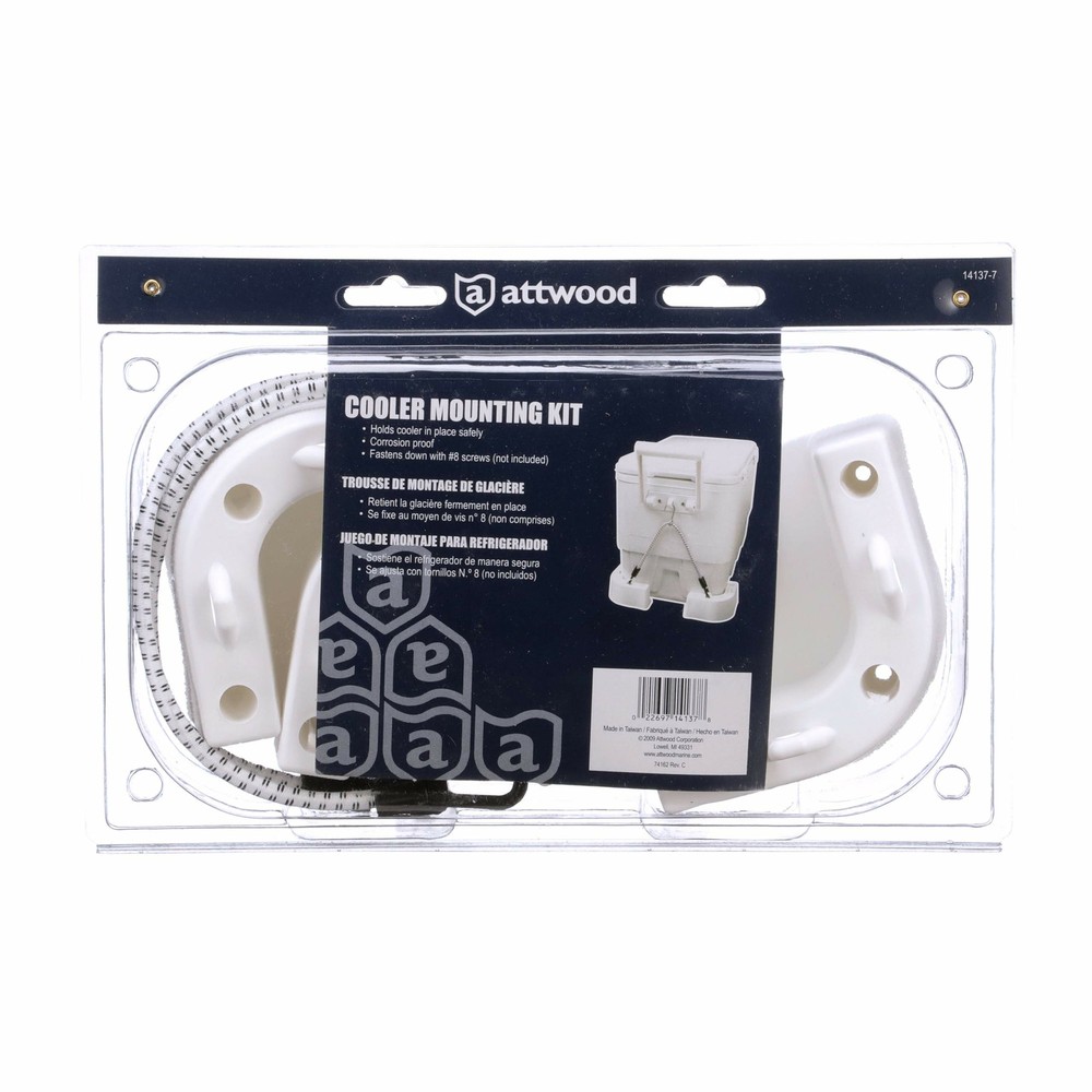 Attwood 14137-7 Cooler Mounting Kit