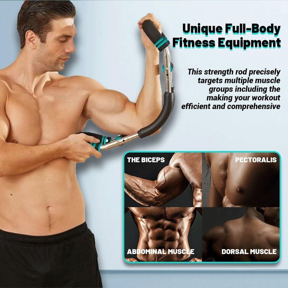 Sake Twister Arm Trainer, Exerciser Adjustable One Size, Blue