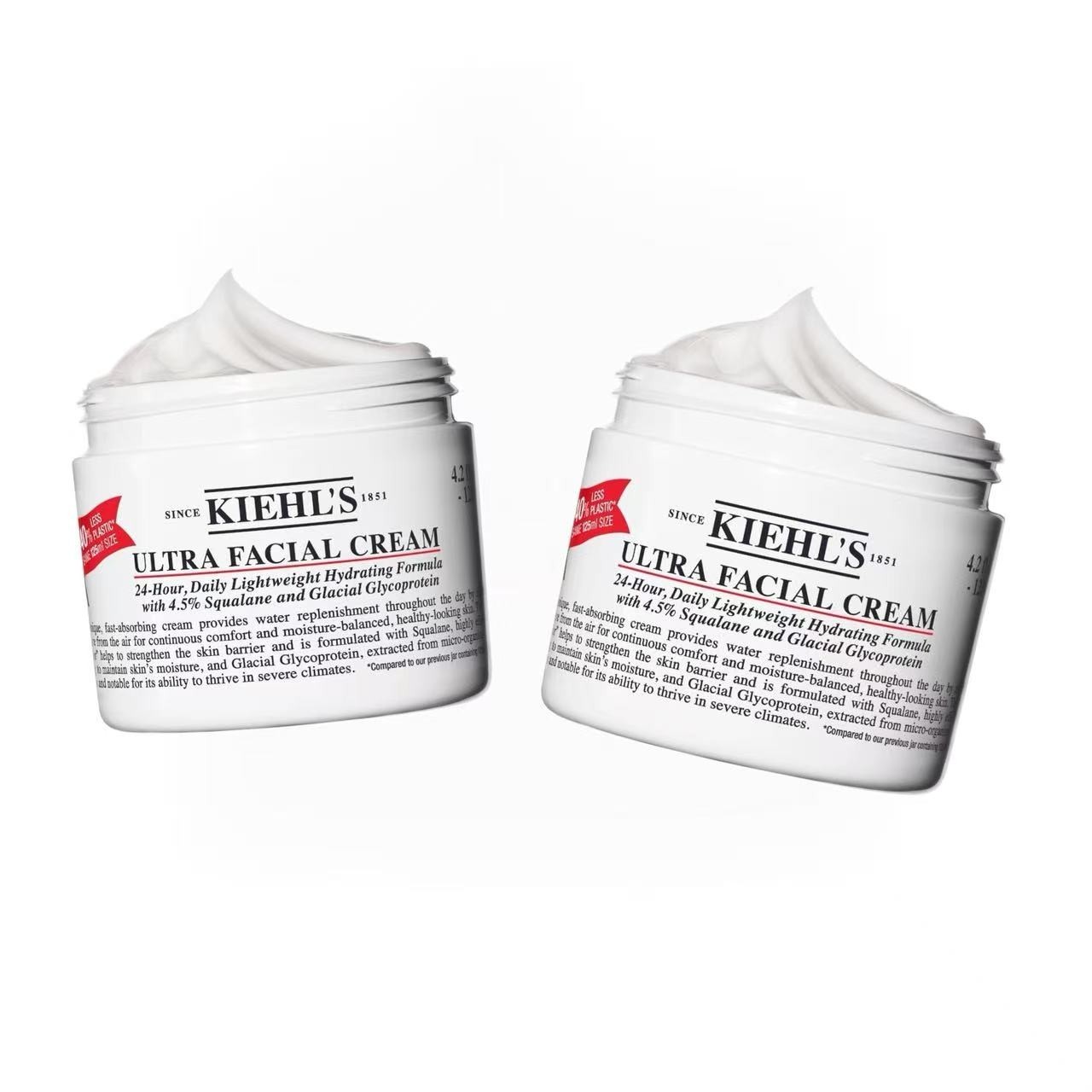2 pk Kiehl's Ultra Facial Cream 4.2 oz /125 ml _New!! LIQUIDATION SALE PRICE !!