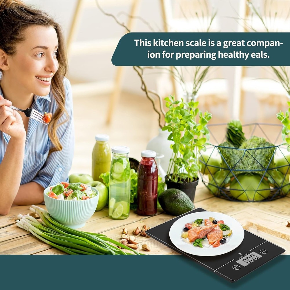 Digital Scale Stylish Design Extra Large LCD Display