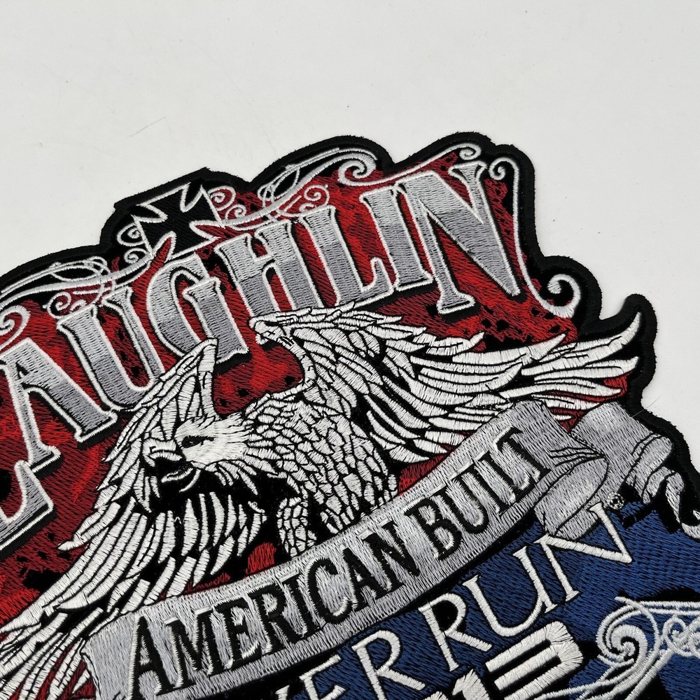 Harley Davidson Patch Laughlin River Run 2013 NOS American Built Eagle 11" x 9"