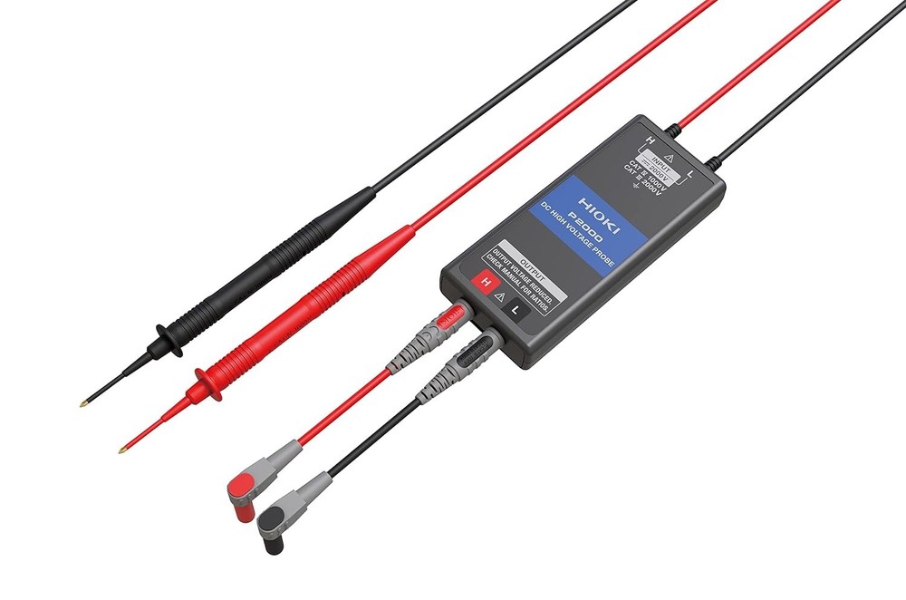 HIOKI DC High Voltage Probe, Compatible with P2000 DC2000 V