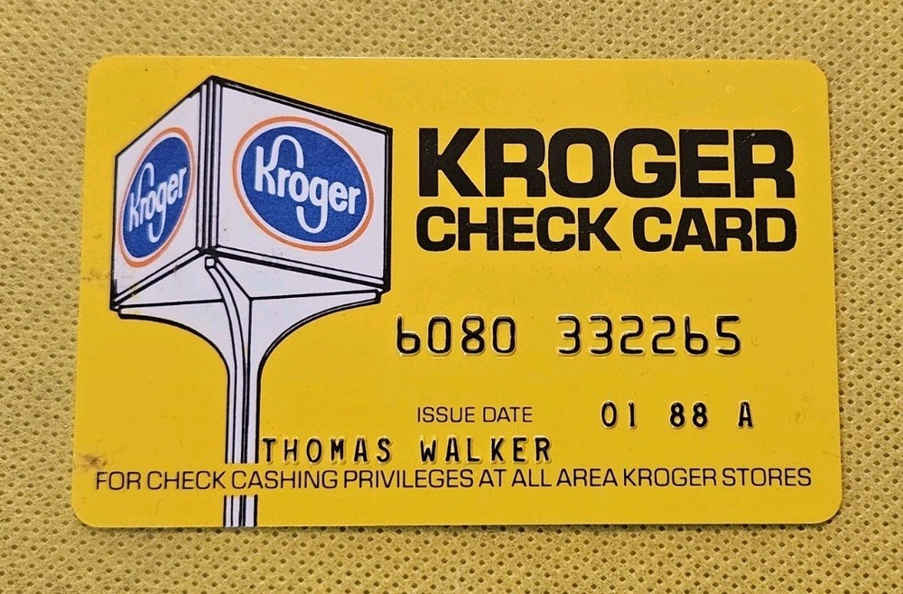 KROGER Check Card ~ exp ? ~ our# cb556