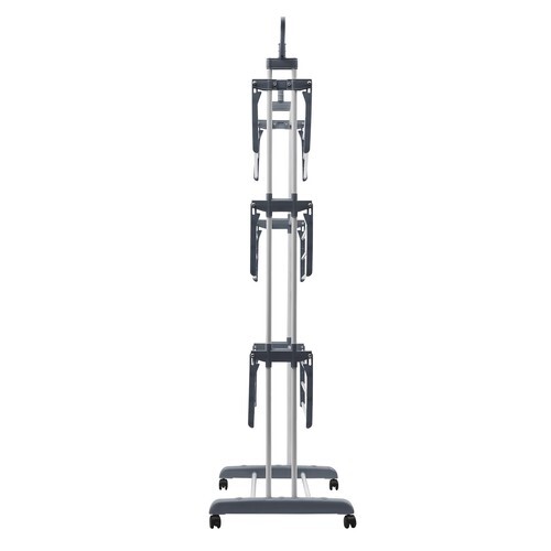 Folding 4 Tier Clothes Drying Rack Metal Laundry Garment Dryer Rack Stand Indoor