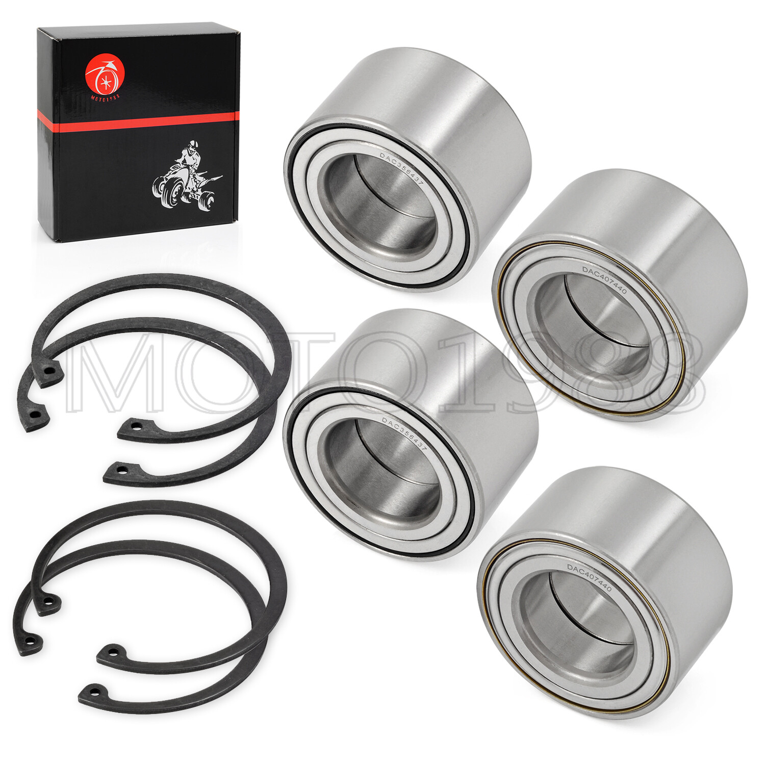 Front Rear Wheel Bearings For Polaris Sportsman 400 450 500 570 600 700 800 ACE