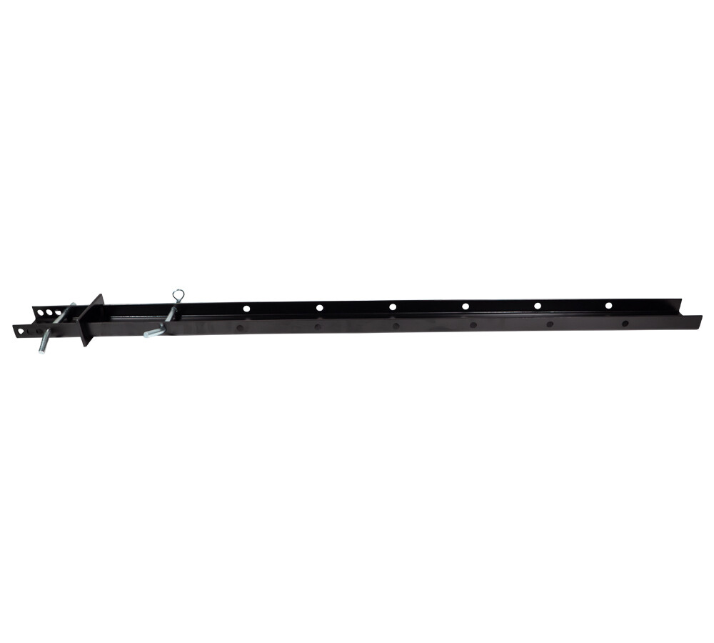 54" Adjustable C Channel Pipe Stake for Flatbed Trailer Hauler (4 Pack)
