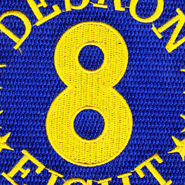 DESRON 8 Destroyer Squadron Patch - Insignia B