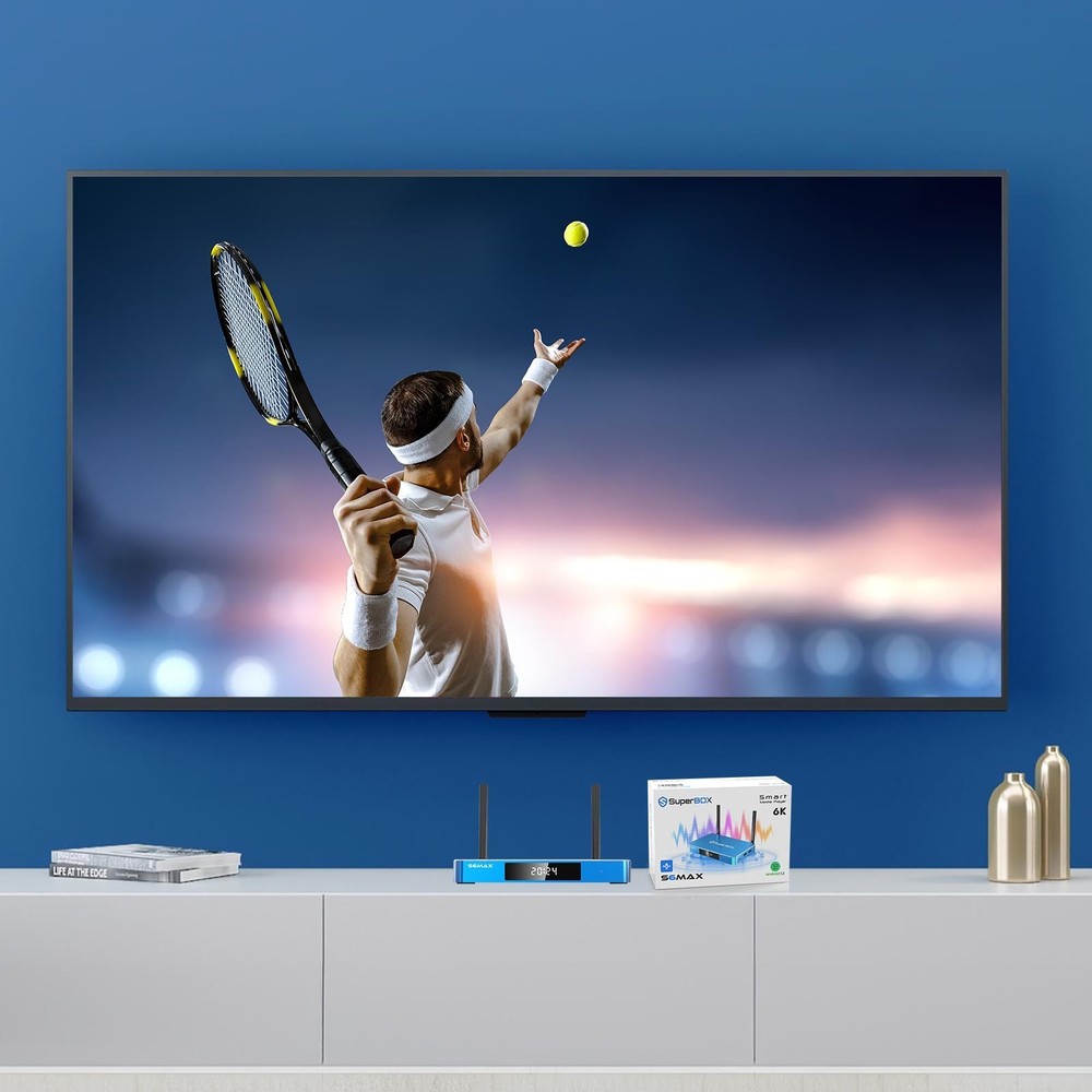 SuperBox S6Max TV BOX Support Authorized Distributor Same Day Shipping Send Gift