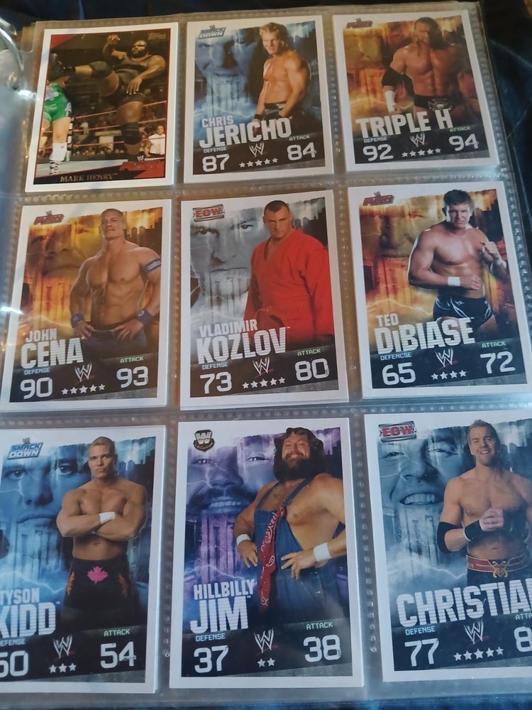 WWE/WWF TRADING CARD LOT