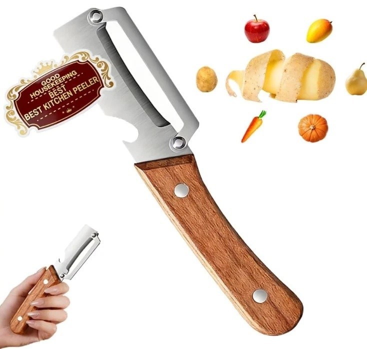 2 in 1 Multi-functional Vegetable Peeler for Kitchen Single Blade Tool Tool