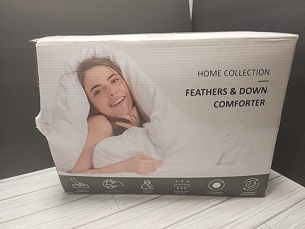Home Collection Feathers And Down King Comforter
