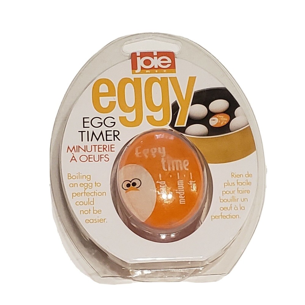 Joie Eggy Egg Timer & Chicken sink stopper Kitchen accessory set Gadgets NOS