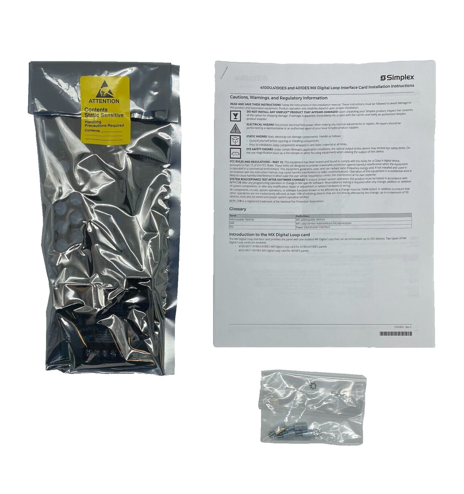 Simplex 4100-6077 - Same Day Shipping (SEALED)