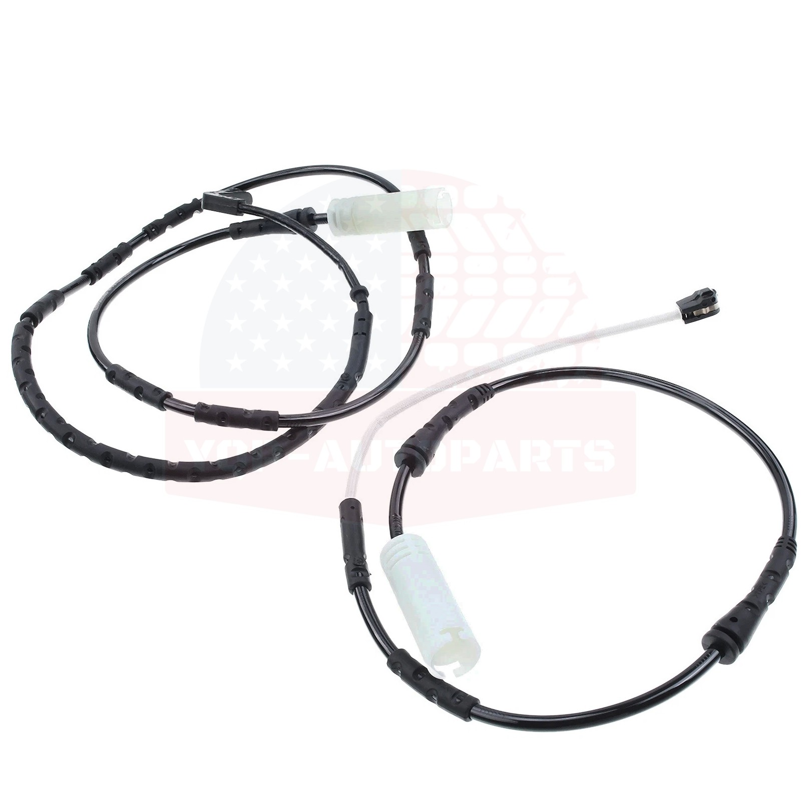 2pcs Disc Brake Pad Wear Sensor Front & Rear for BMW 135i 323i 328i 335d 335i