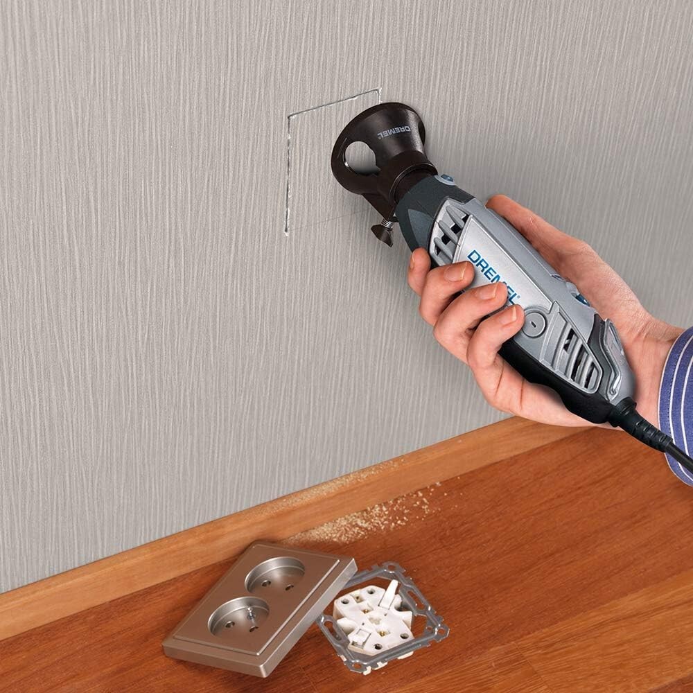 Dremel 565 Multipurpose Rotary Tool Cutting Guide Attachment Accessory with Bit