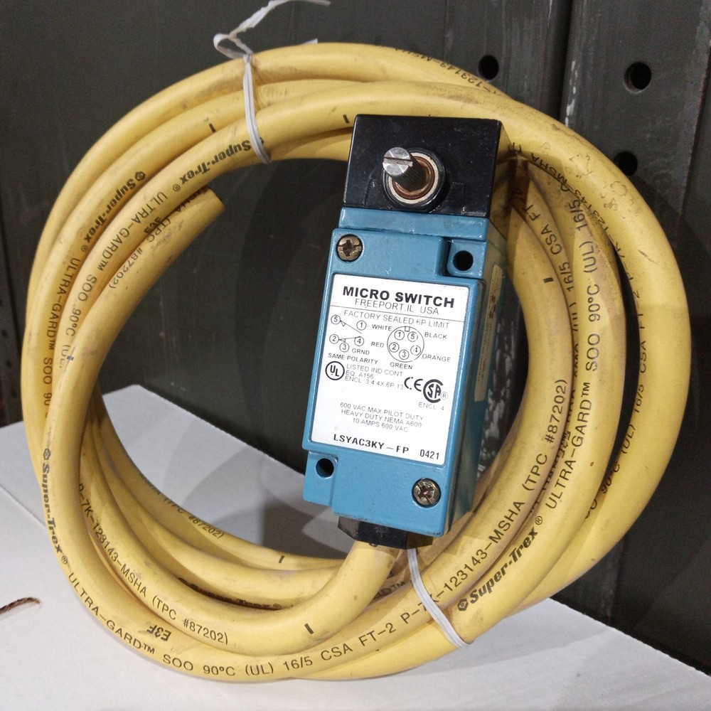 MICRO SWITCH LSYAC3KY-FP HONEYWELL LIMIT SWITCH - NEW