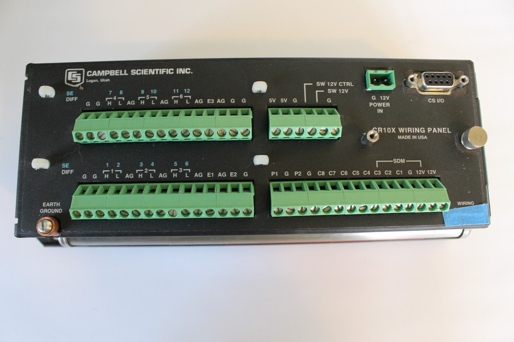 Campbell Scientific CR10X With Wiring Panel, Datalogger
