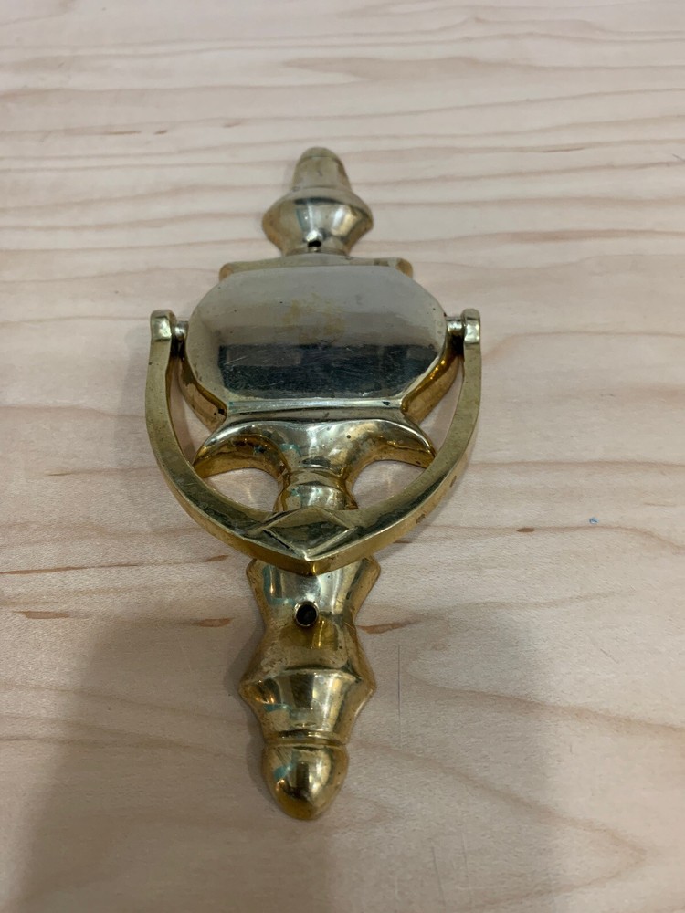 Vintage Solid Brass Door Knocker