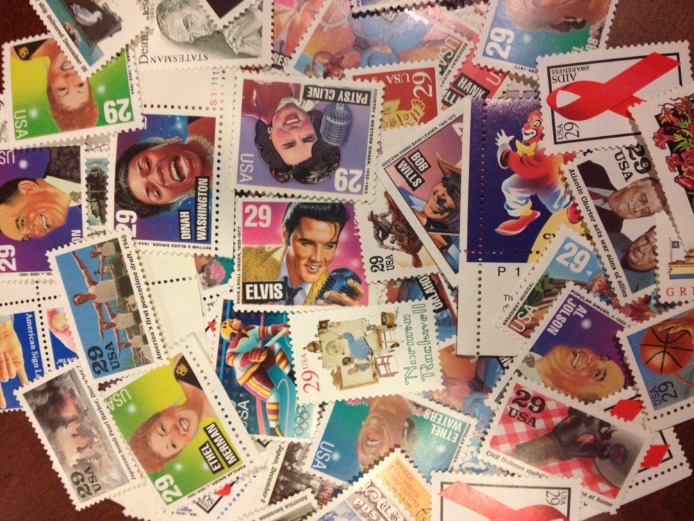 40 MNH  All Different 29 cent stamps