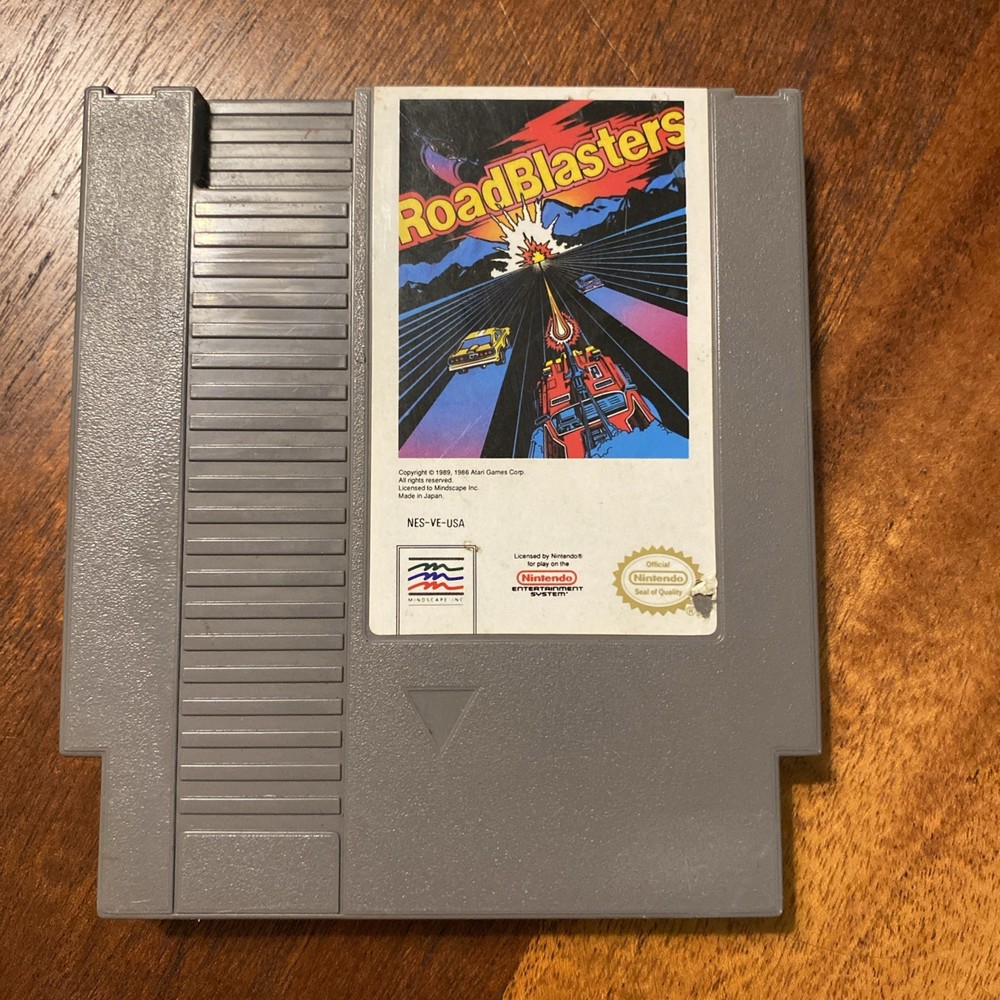 Nintendo Roadblasters NES authentic