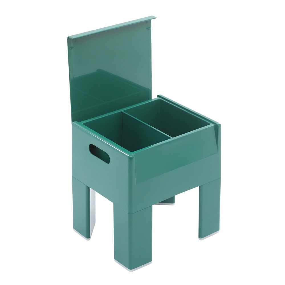 Multifunctional End Table Small Side Table for Bedroom Dorm and Small Spaces
