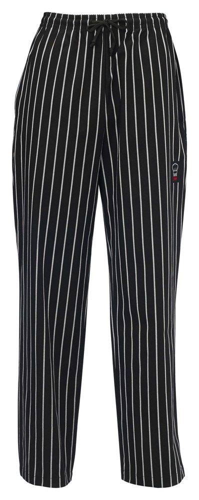 Chef Pants, Chalk Stripe, L (12 Each)