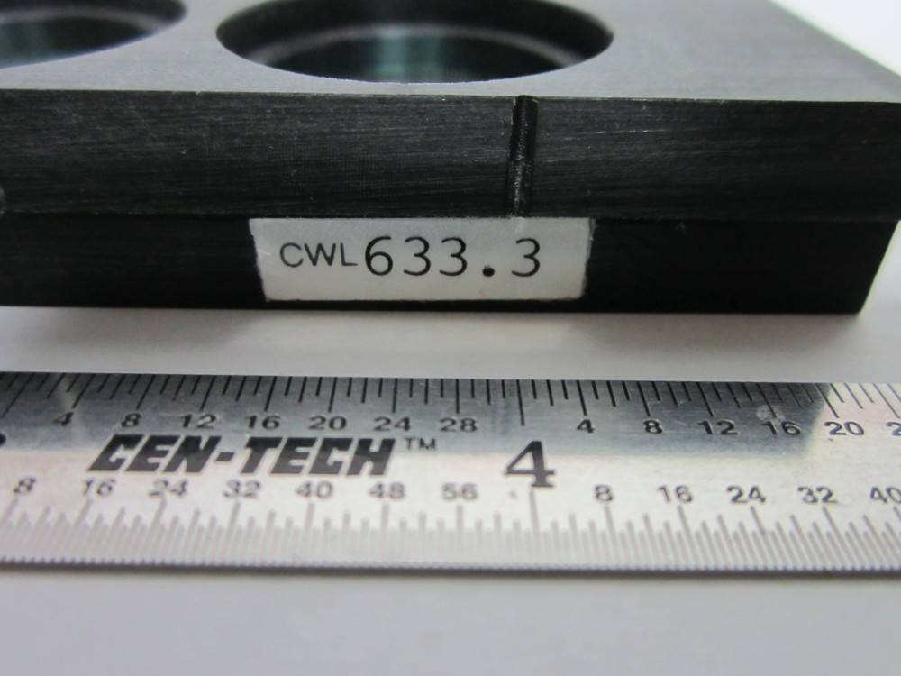 MICROSCOPE INTERFEROMETER WYKO VEECO PART SLIDE FILTER OPTICS BIN#F2-11