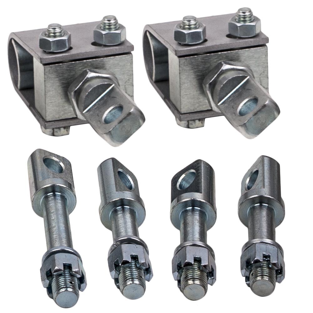 Sidecar Installation Kit 4x U-Clamp Frame Mount+4x I-Bolt Frame Mount+4x Strut