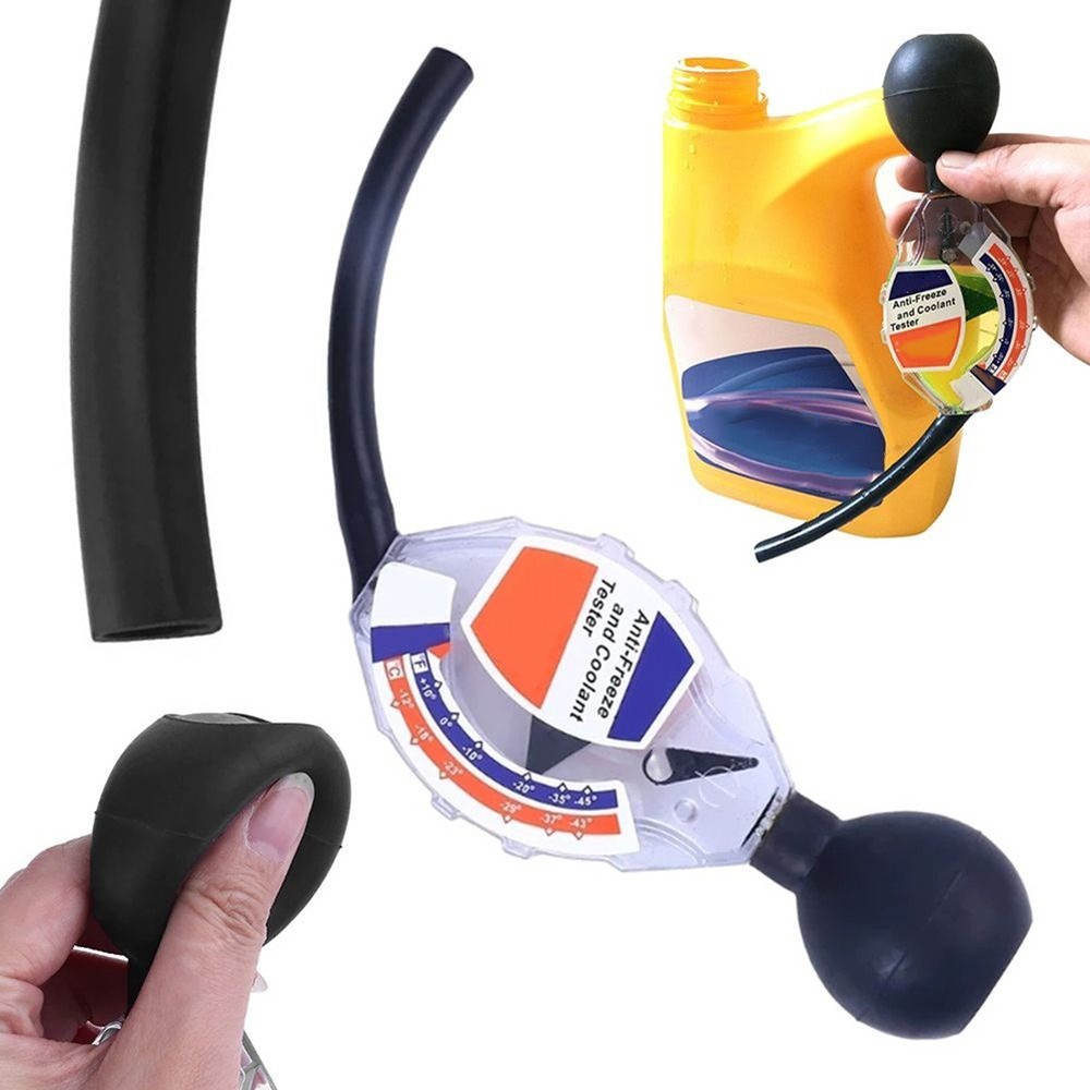 User Friendly Antifreeze Tester with Clear Reading Scales and Pointers
