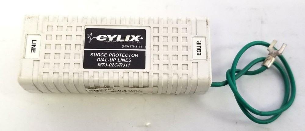 Cylix MTJ-02G/RJ11 Surge Protector