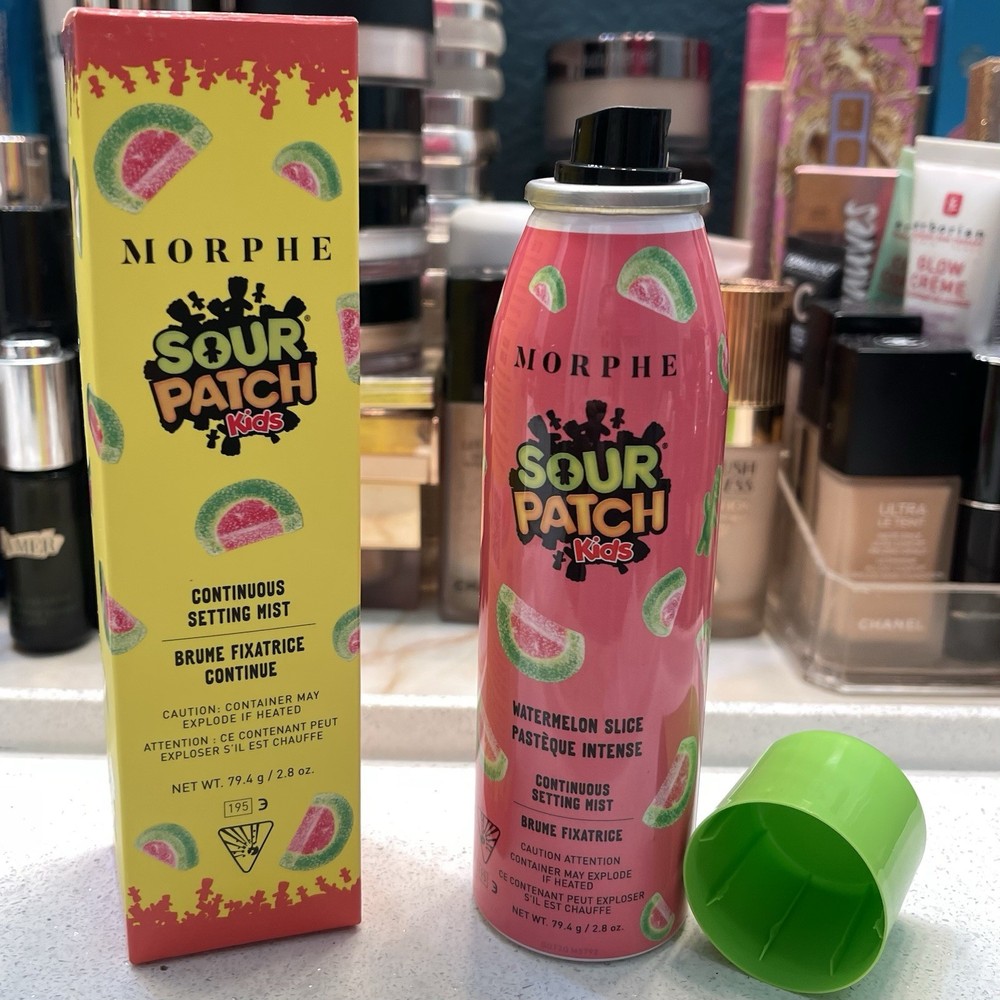 Morphe x Sour Patch Kids ~ ‘CONTINUOUS SETTING MIST’ ~ Full Size 2.8 oz. ~ NIB