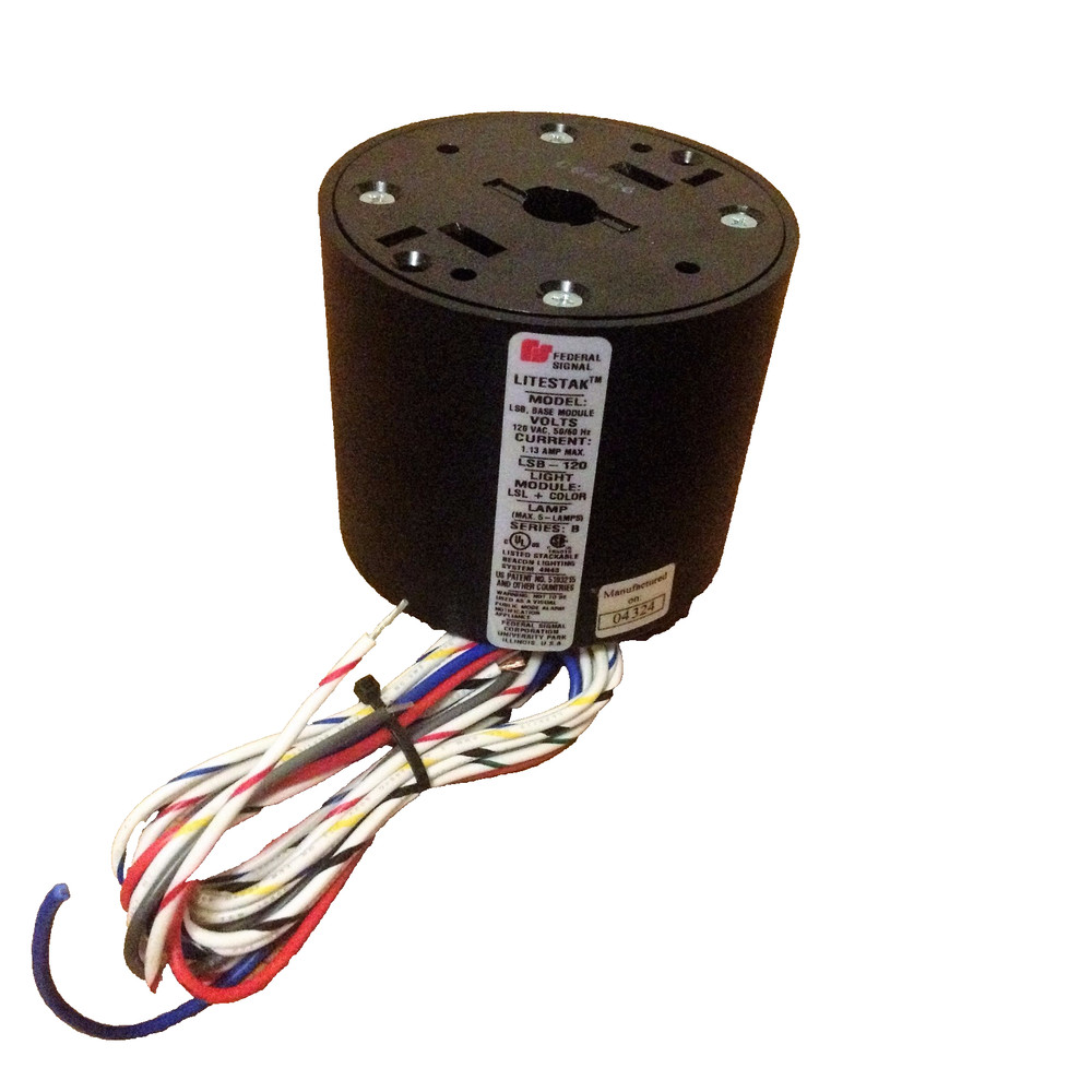 FEDERAL SIGNAL LITESTACK LSB-120 / SER B  BASE MODULE
