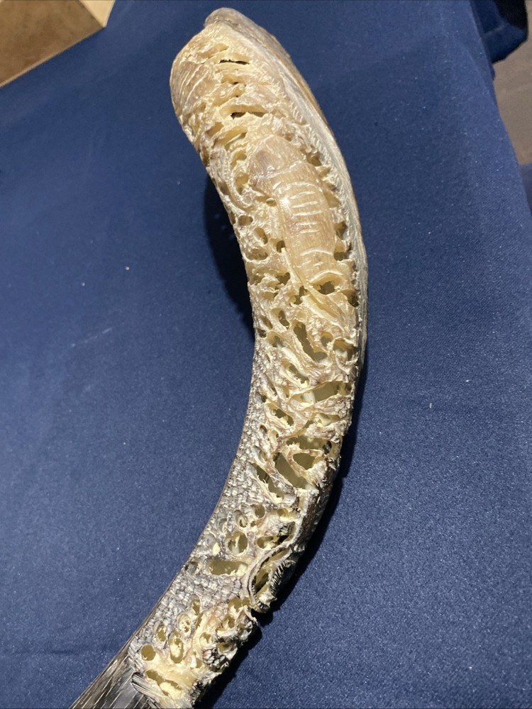 Hand Carved Horn