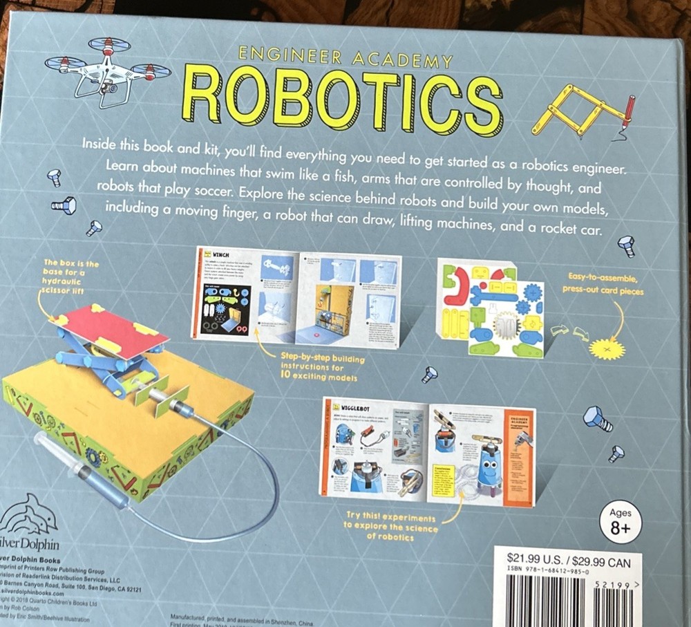 Engineer Academy Robotics Kit COMPLETE NEW WITH BOOK