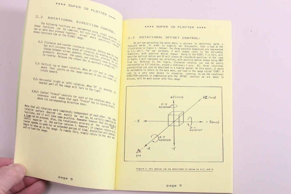 Atari Elfin Magic Super 3D Plotter II Program Randolph Constan 1985