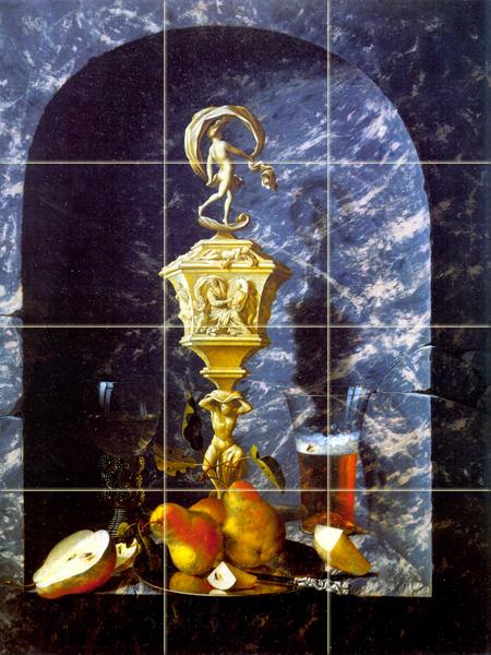 Art Mural Ceramic Arch Backsplash Decor Tile #286