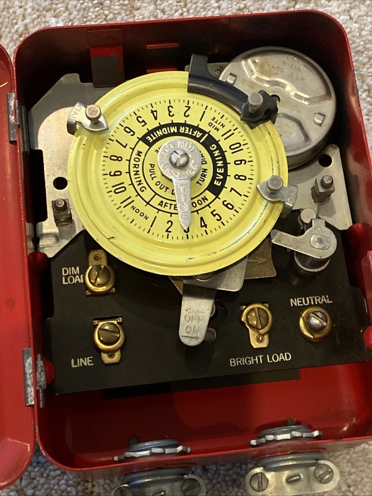 Vintage Farm Master Poultry Time Switch Sears Roebuck